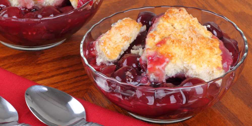 cherry cobbler