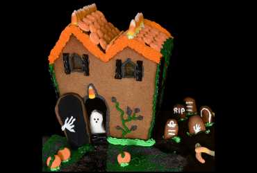 halloween haunted house for decortating.